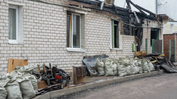 Professional Smoke Damage Removal technician working in West Berlin, NJ